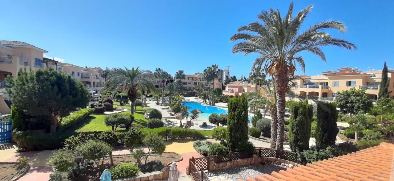 Paphos Limnaria Gardens - Superb Modern 1 Bed Apartment With Pool Views מראה חיצוני תמונה